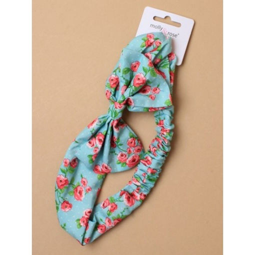 Picture of FLORAL ROSE PRINTED ELASTIC BAND